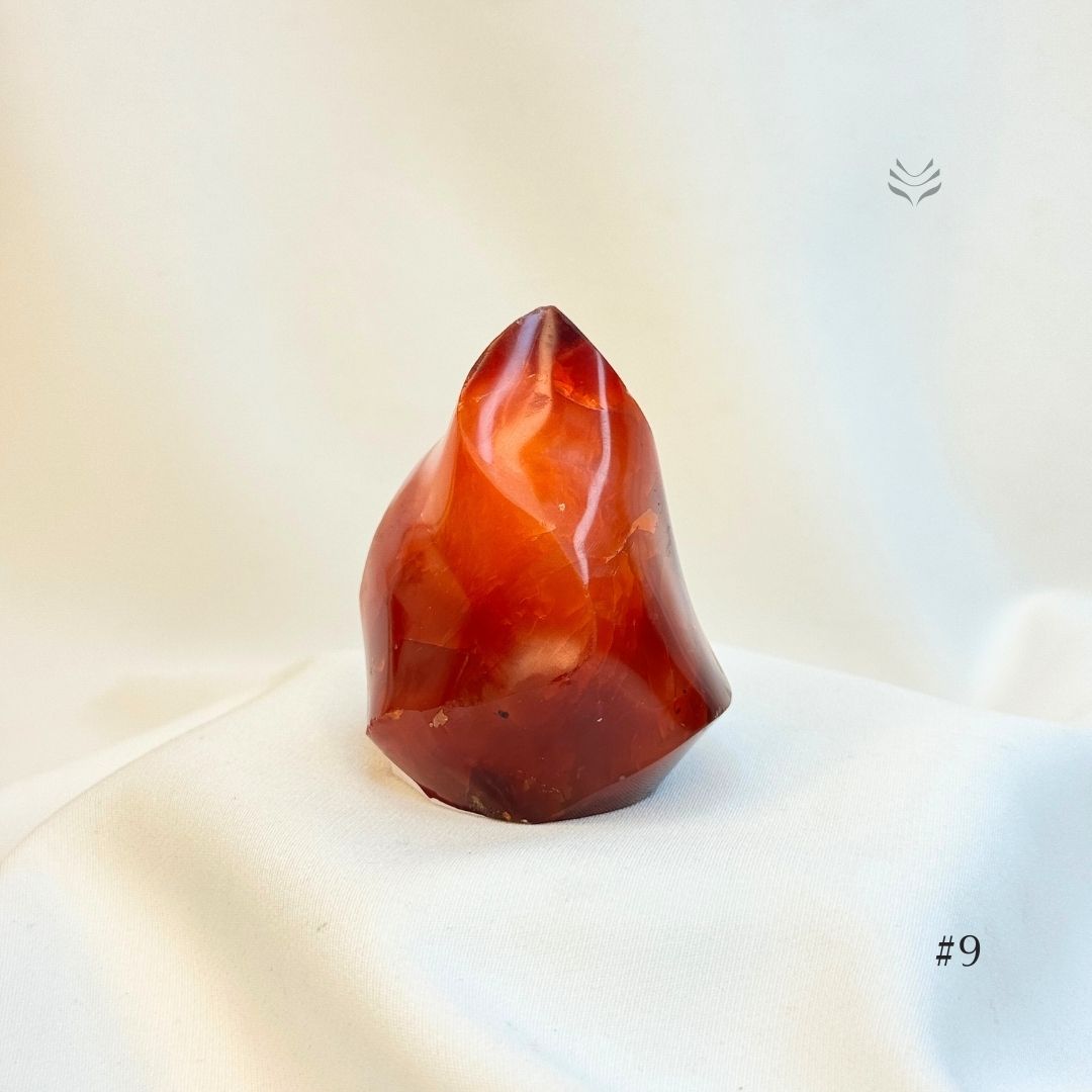 Flame of Power Carnelian