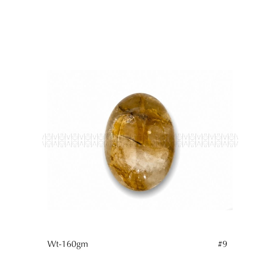 Miracle Creator Golden Healer Palm Stone