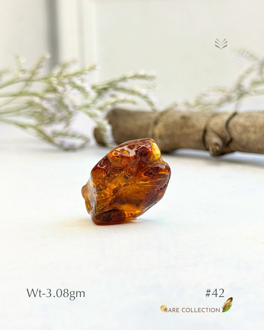 Amber Raw Stone