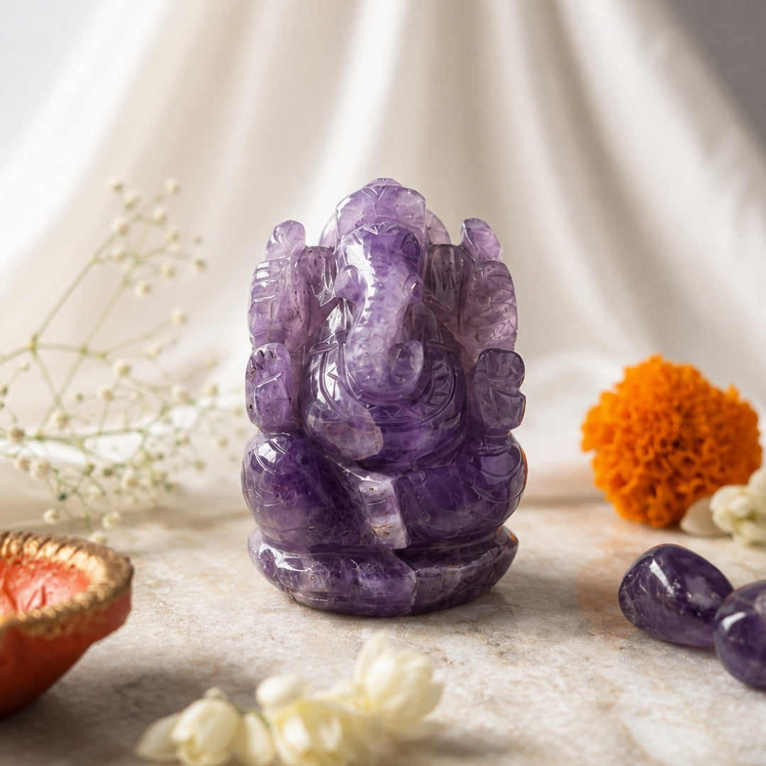 Amethyst Ganesha