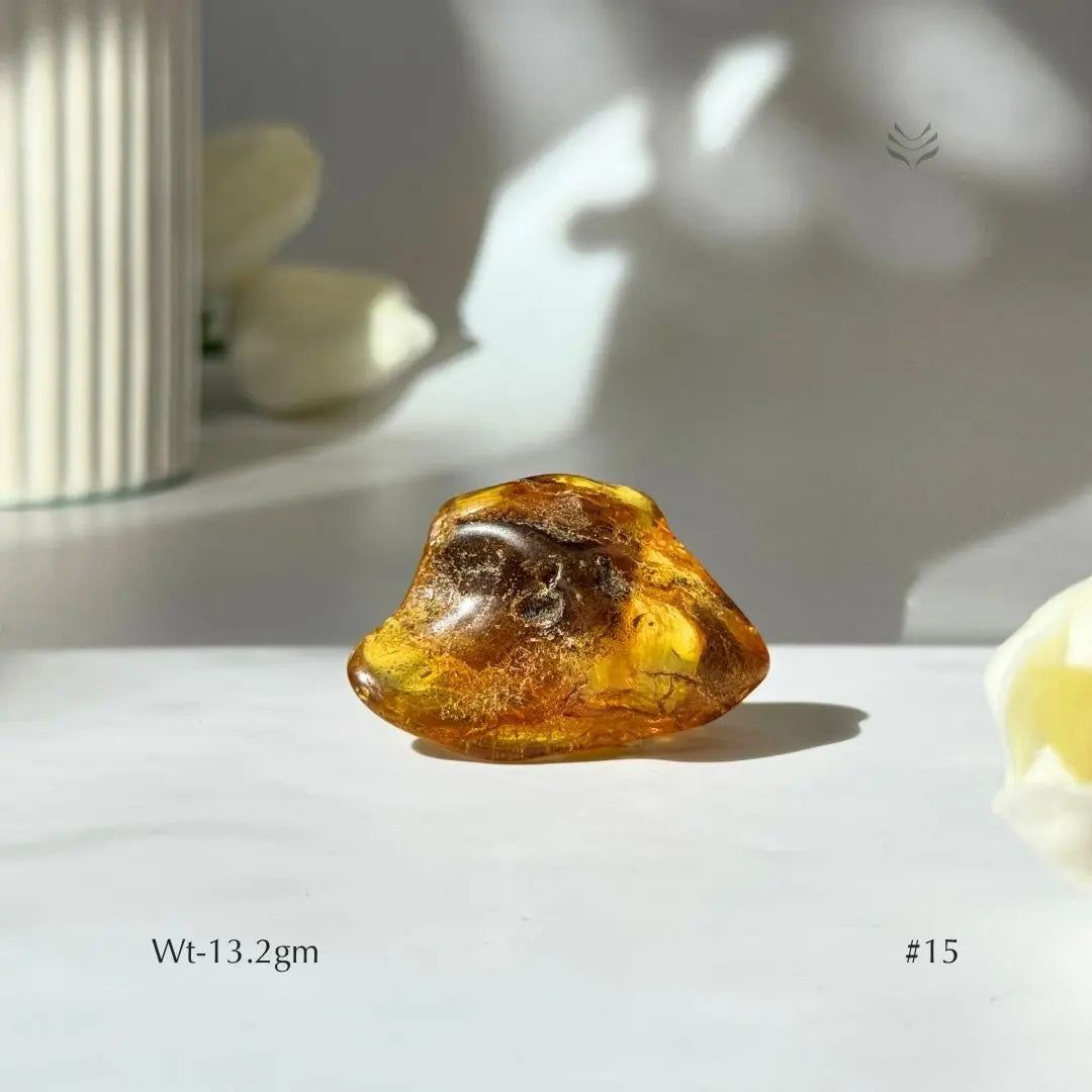 Ancient Amber Tumble Crystal Tumbles
