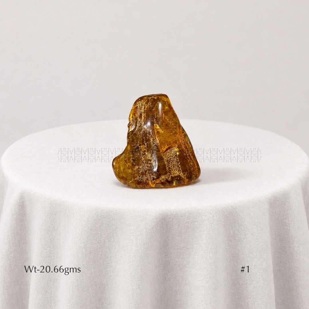 Ancient Amber Tumble Crystal Tumbles