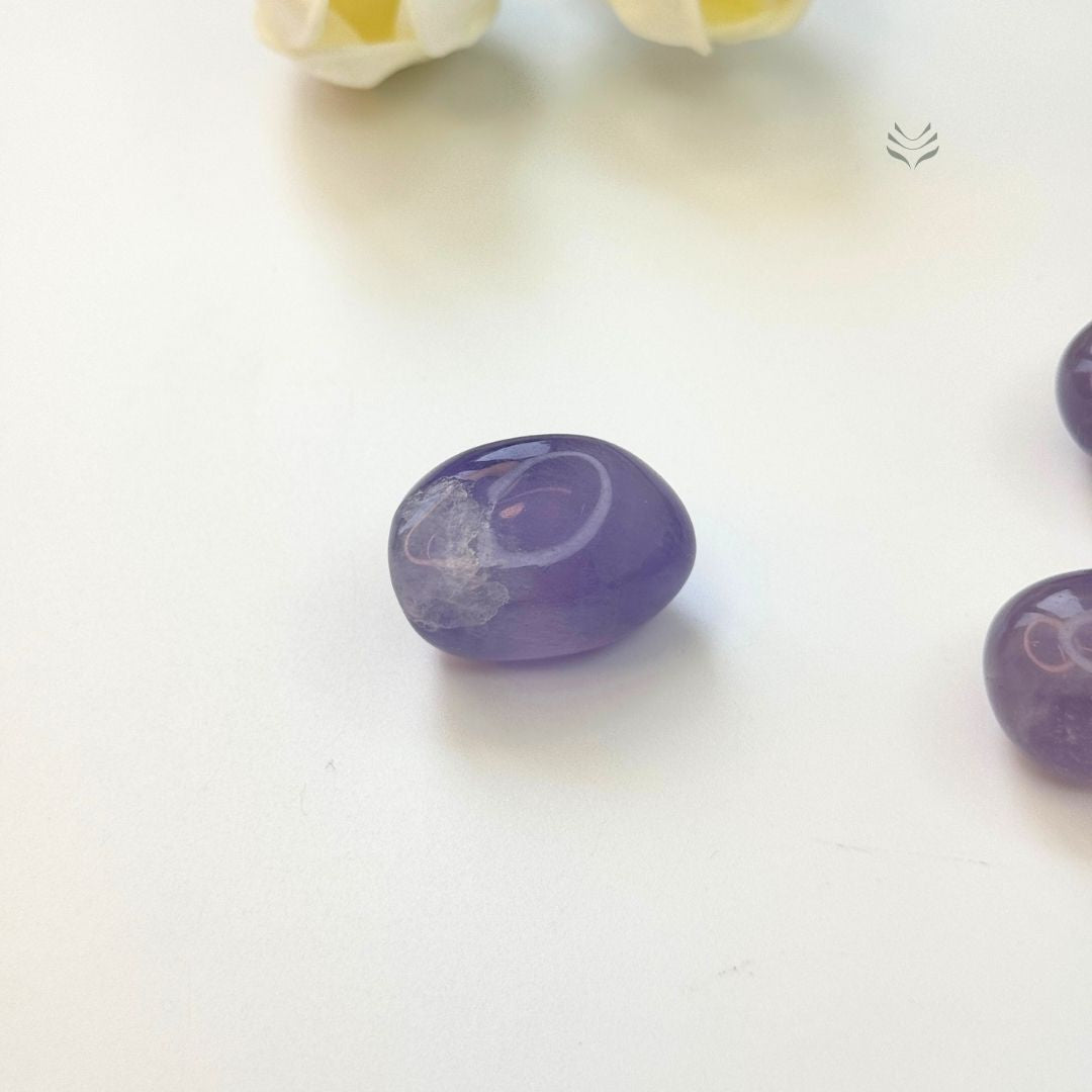 Big Moves Violet Fluorite Tumbles