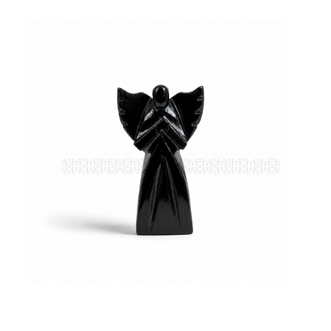 Black Tourmaline Angel Crystal Angels