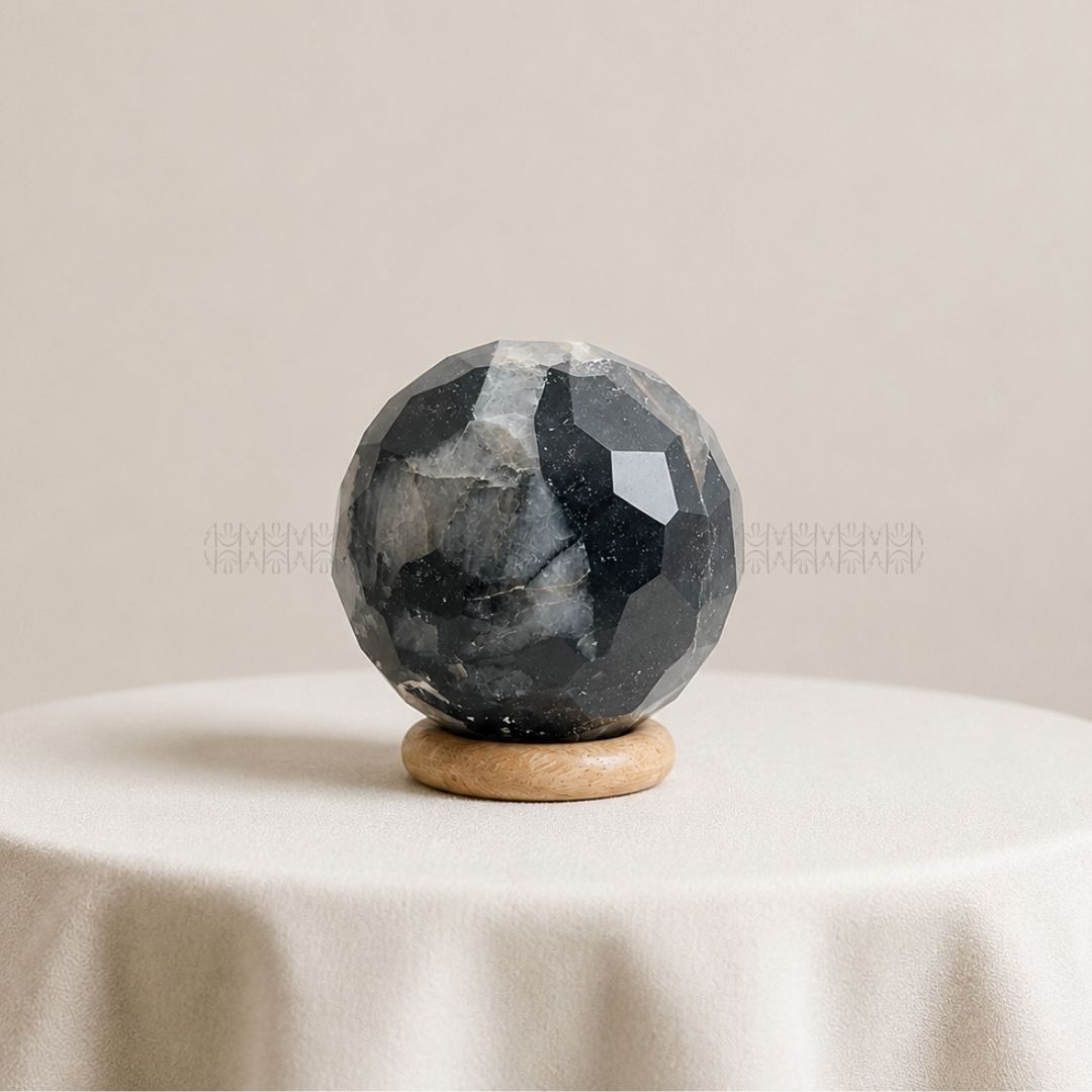 Black Tourmaline Mega Sphere Crystal Sphere