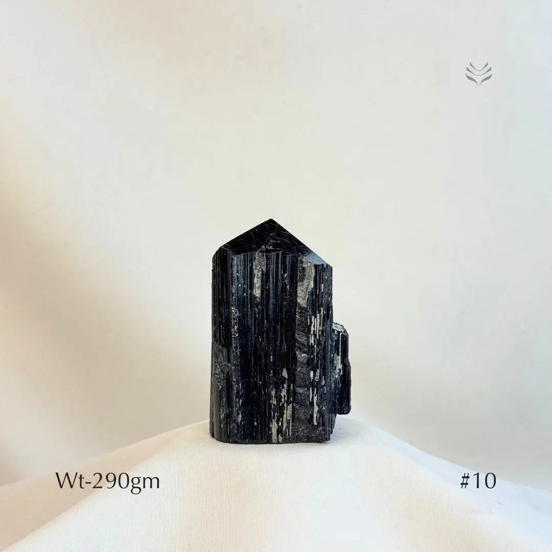 Black Tourmaline Tower Crystal Tower