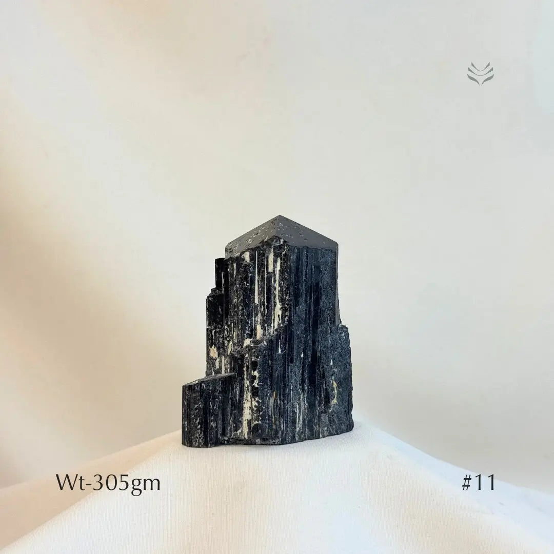 Black Tourmaline Tower Crystal Tower
