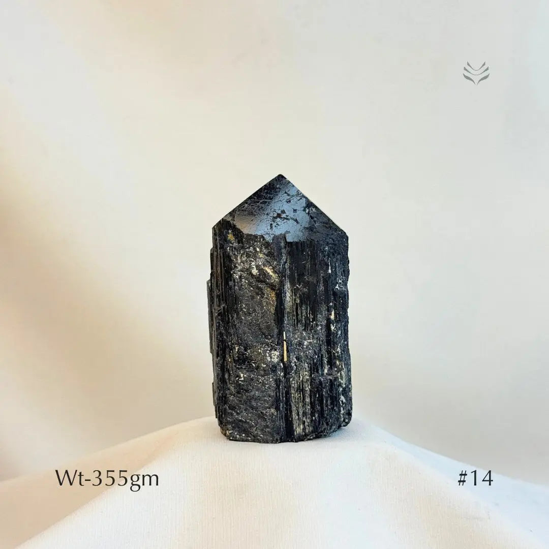 Black Tourmaline Tower Crystal Tower