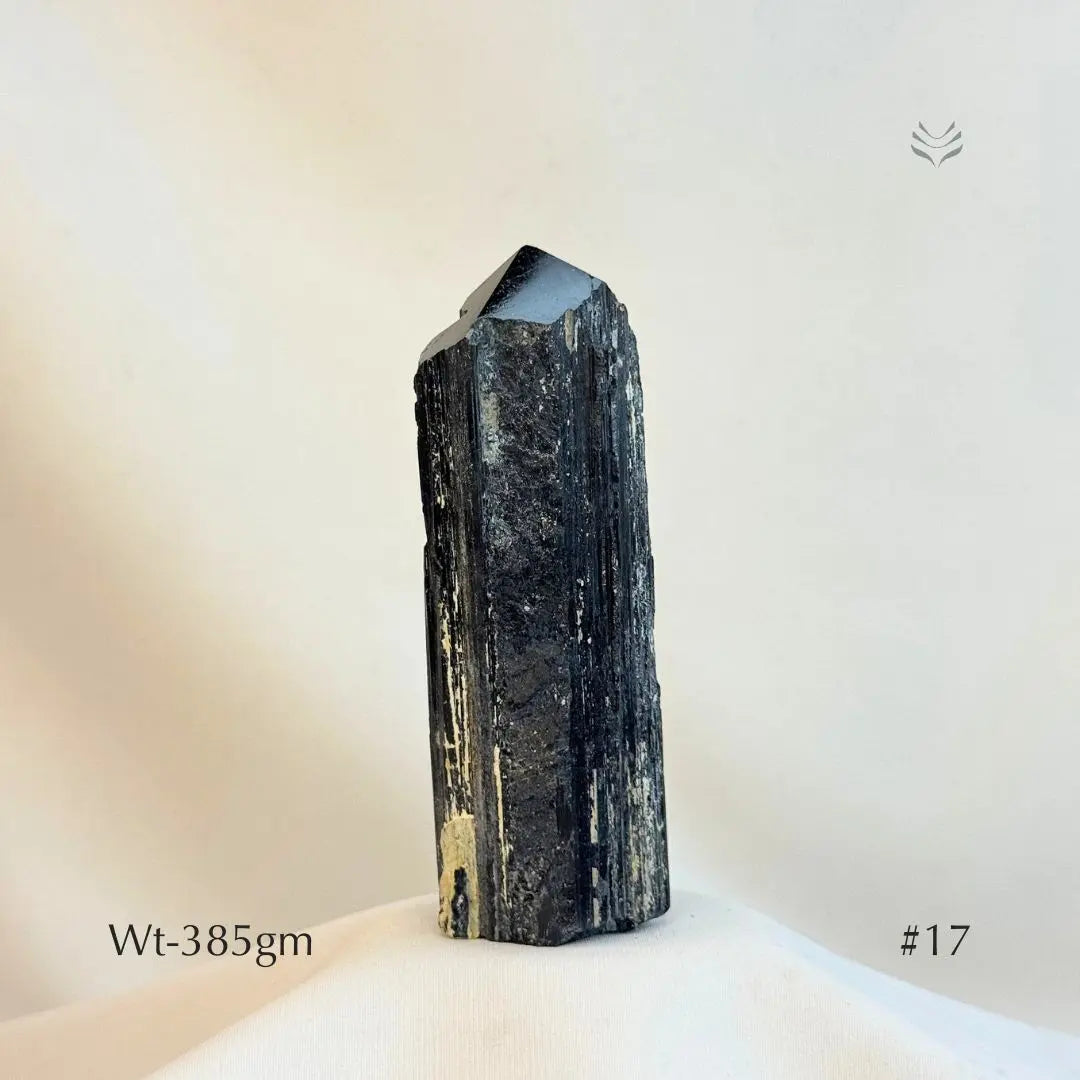 Black Tourmaline Tower Crystal Tower