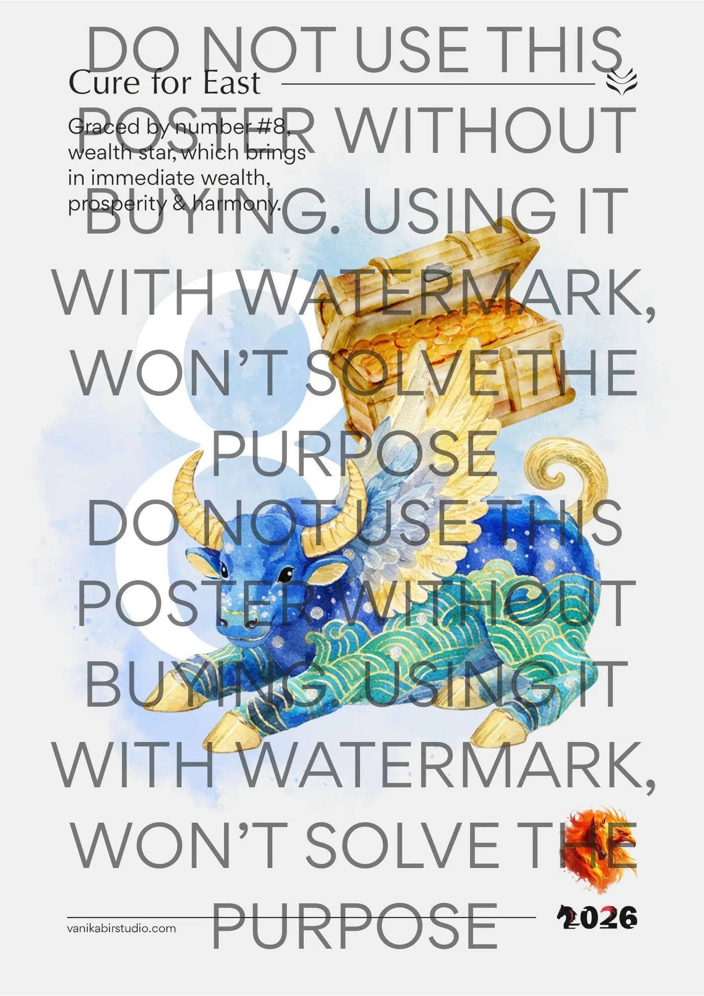 CURE FOR EAST - DIGITAL POSTER