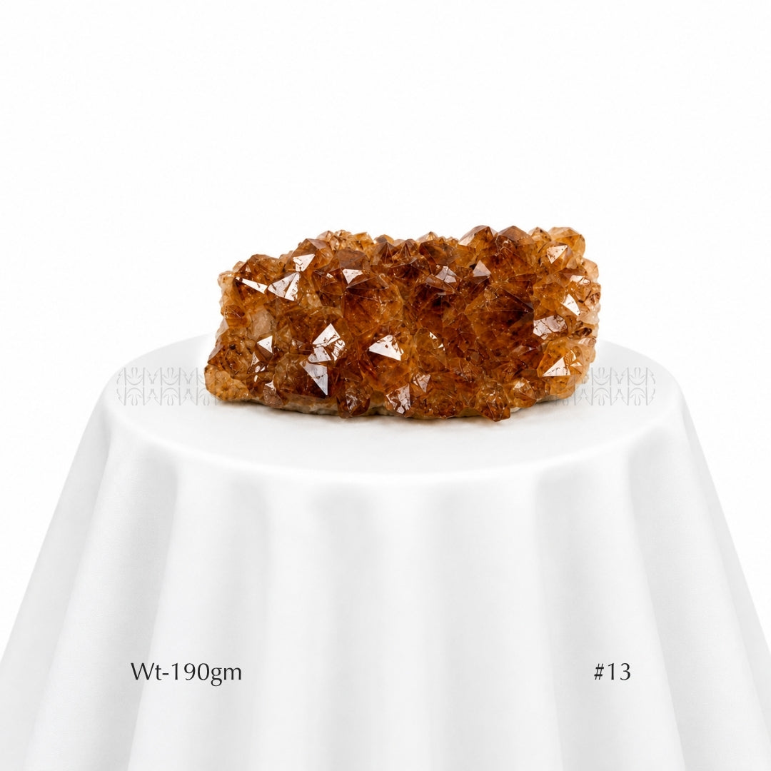 Cash Flow Citrine Cluster Crystal Cluster