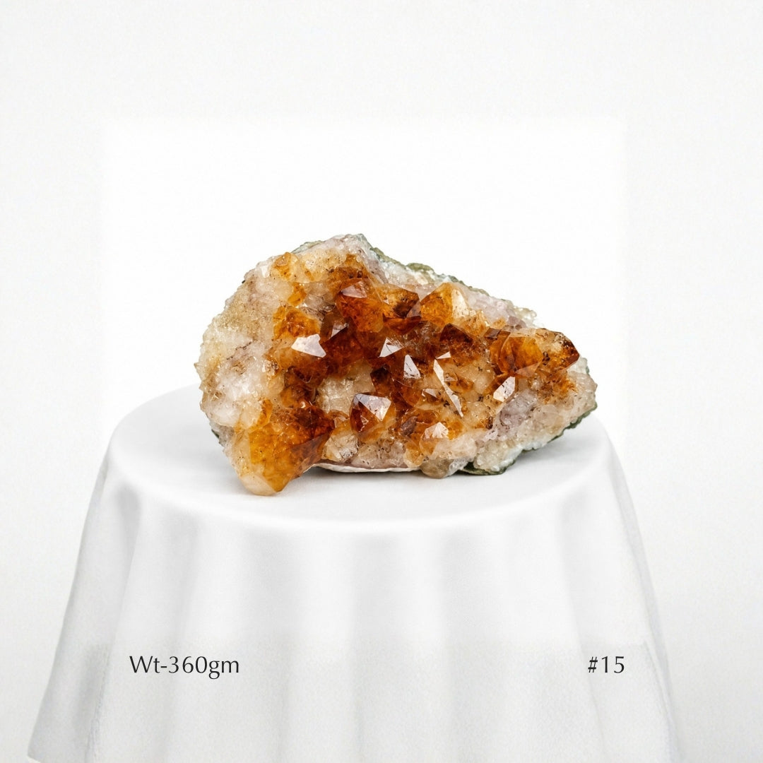 Cash Flow Citrine Cluster Crystal Cluster