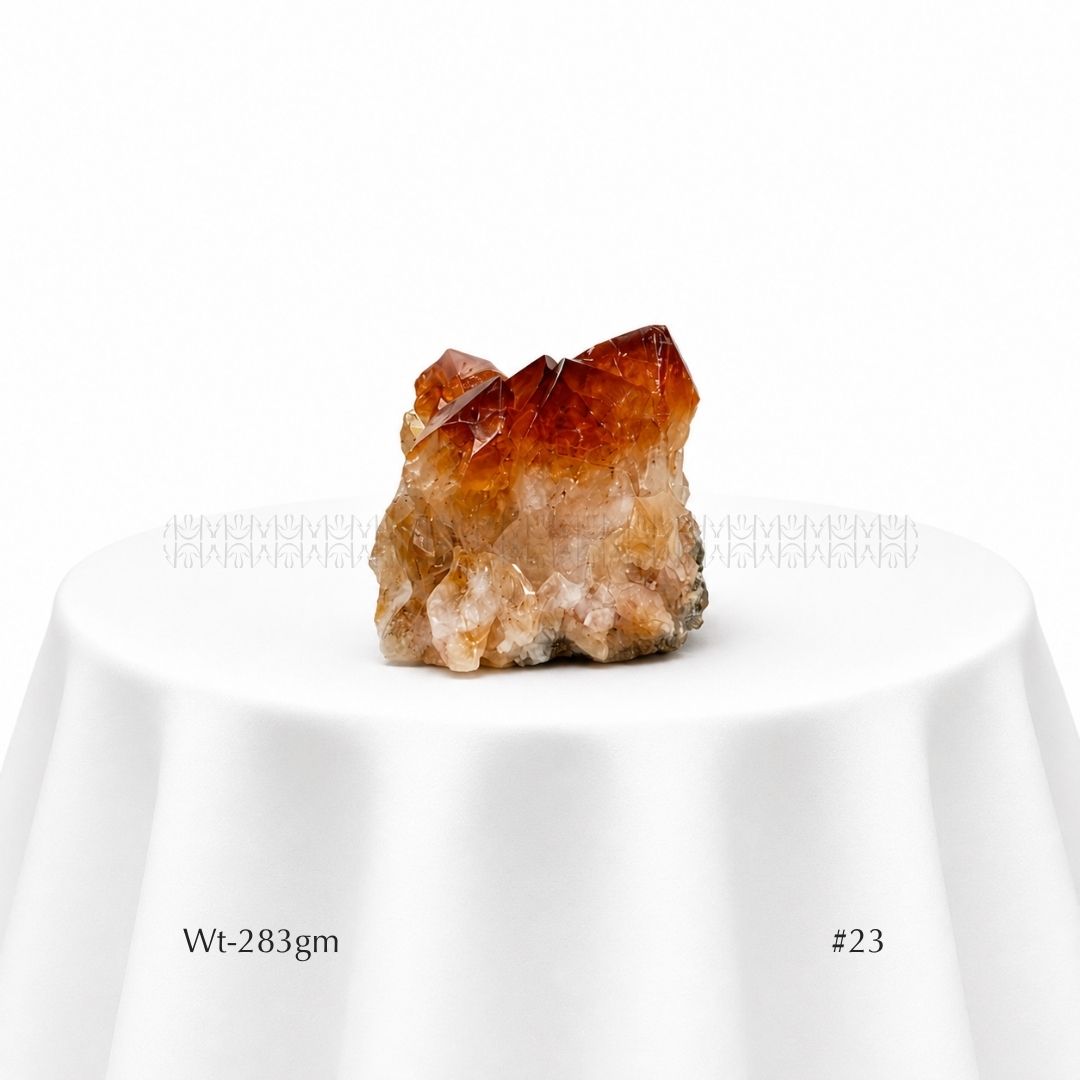 Cash Flow Citrine Cluster Crystal Cluster