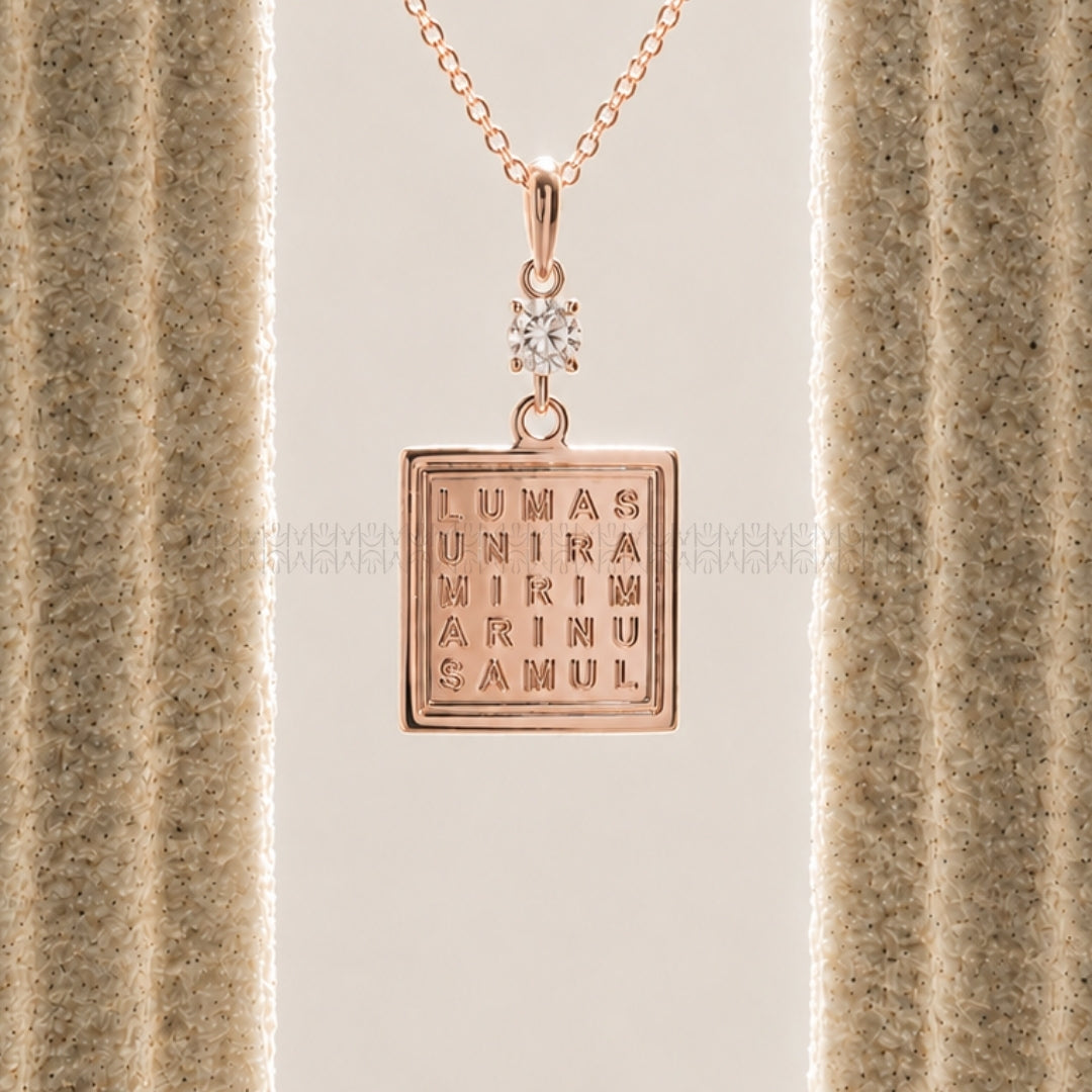 Miracle of Aumatrix™ Champagne Gold Luxury Edition Pendant