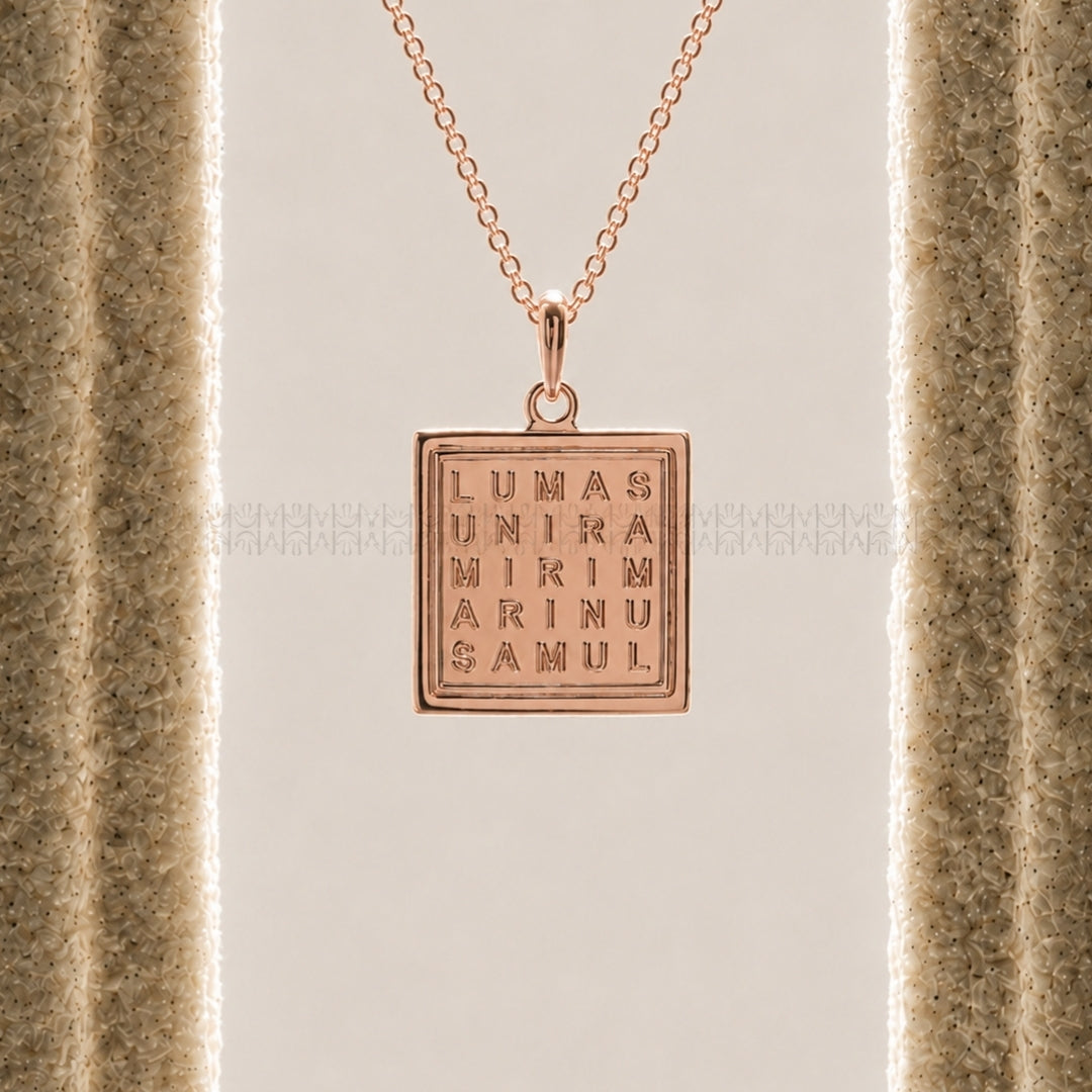 Miracle of Aumatrix™ Champagne Gold Pendant Pendant