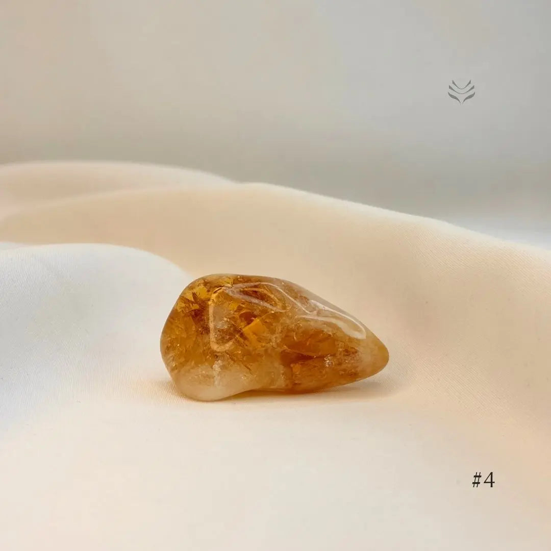 Citrine Tumbles Polished Crystal Tumbles