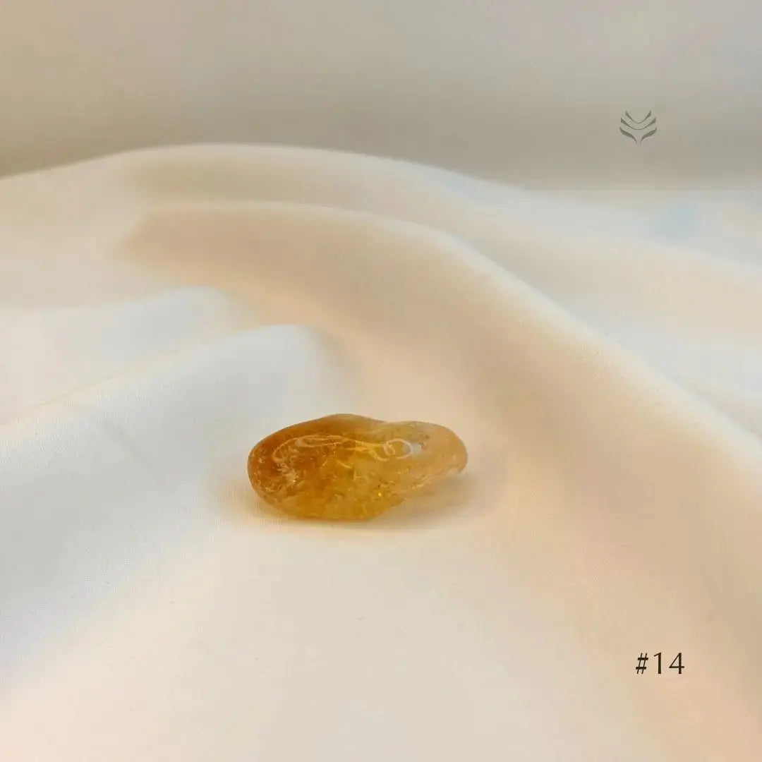 Citrine Tumbles Polished Crystal Tumbles
