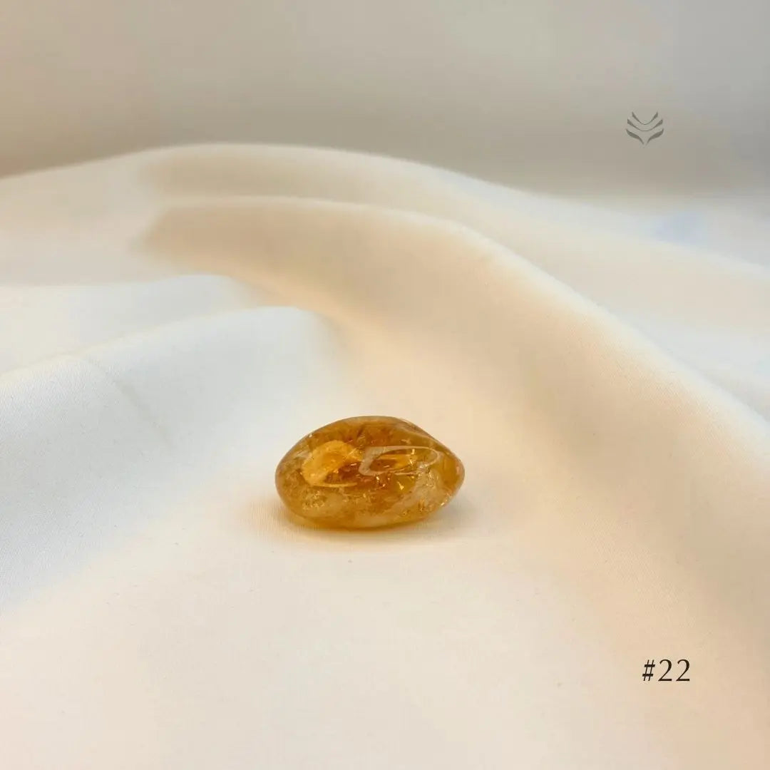 Citrine Tumbles Polished Crystal Tumbles