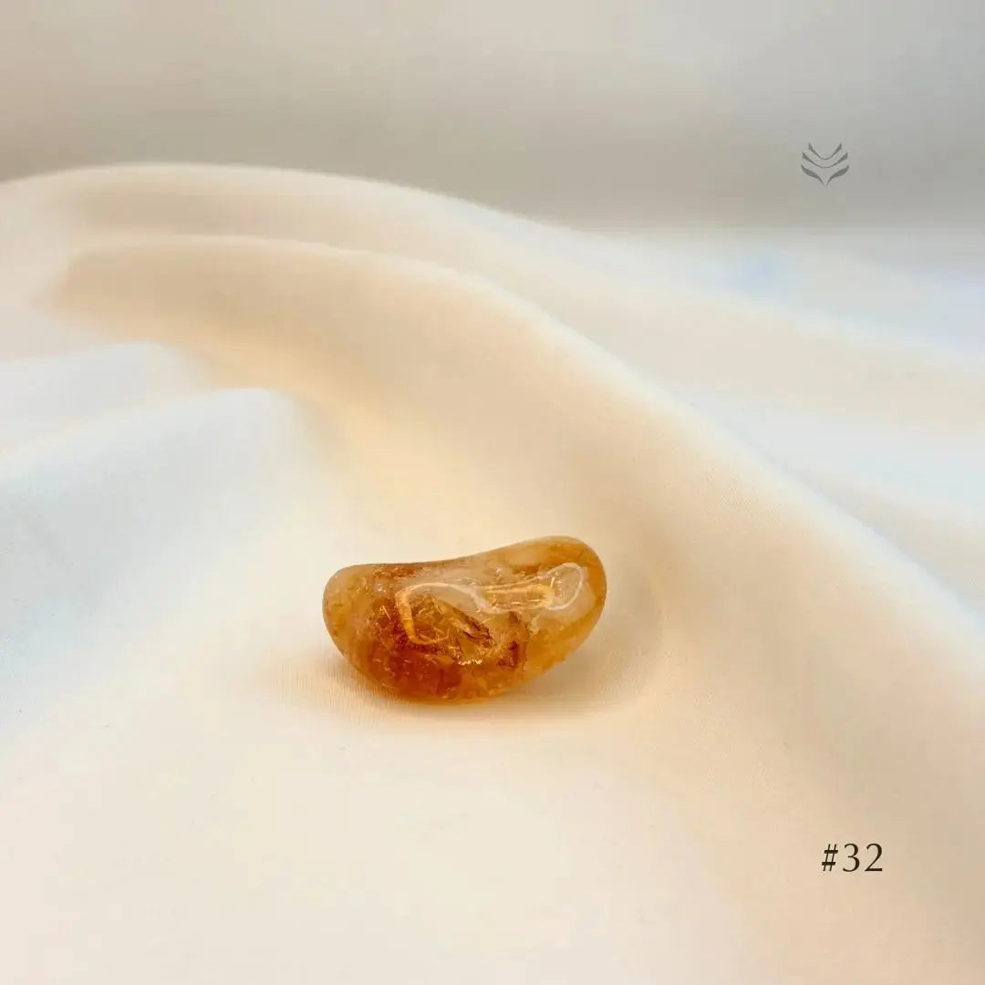 Citrine Tumbles Polished Crystal Tumbles