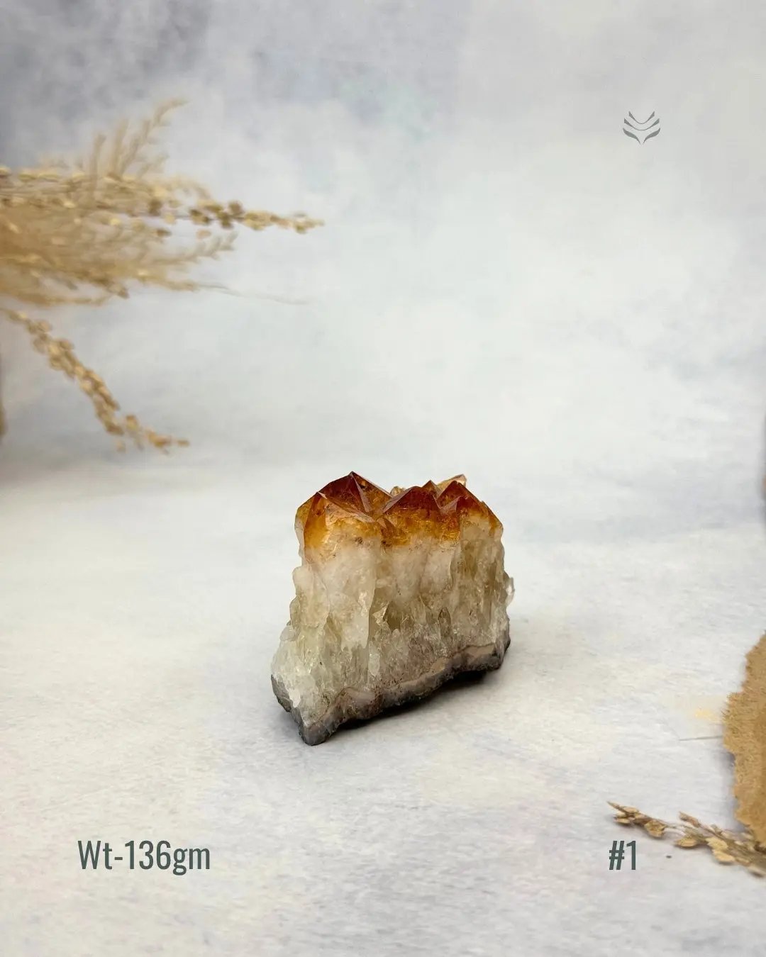 BRAZILIAN CITRINE CLUSTER - THE STONE OF SUCCESS & ABUNDANCE