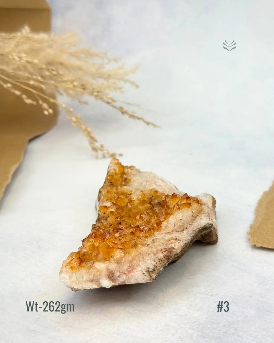 BRAZILIAN CITRINE CLUSTER - THE STONE OF SUCCESS & ABUNDANCE