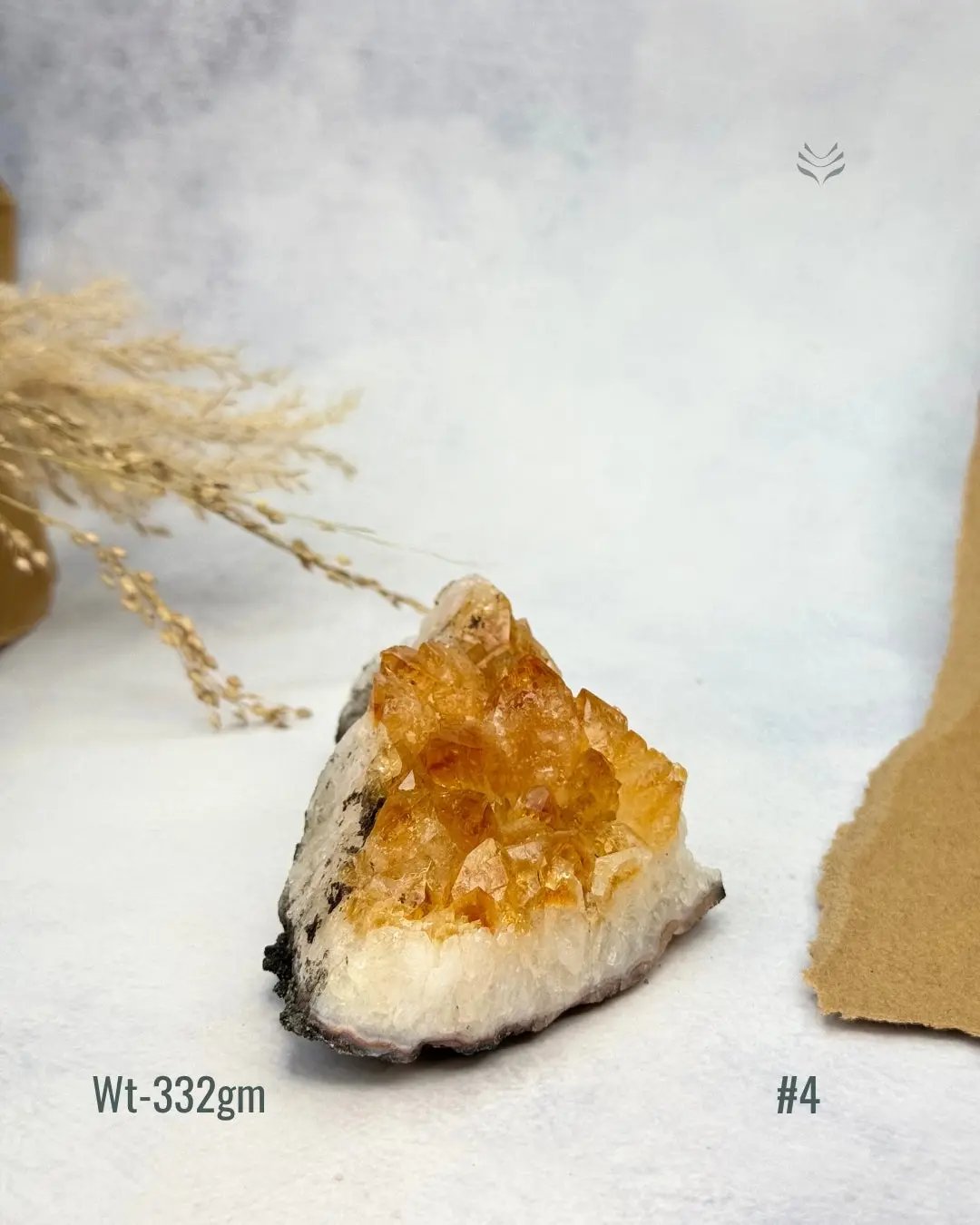 BRAZILIAN CITRINE CLUSTER - THE STONE OF SUCCESS & ABUNDANCE