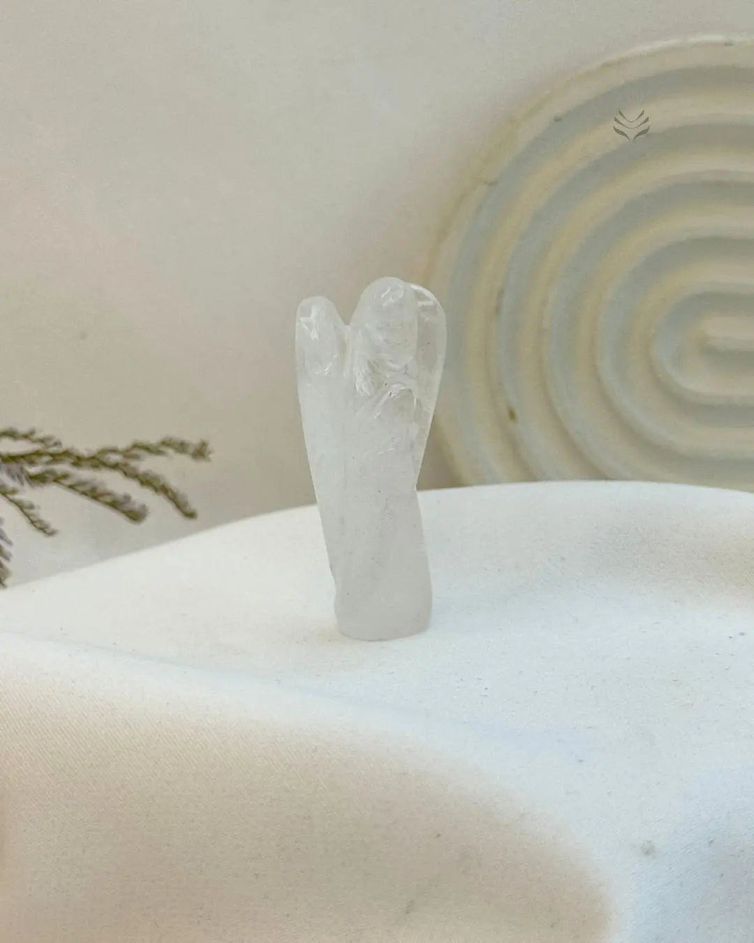 Clear Quartz Bedside Angel