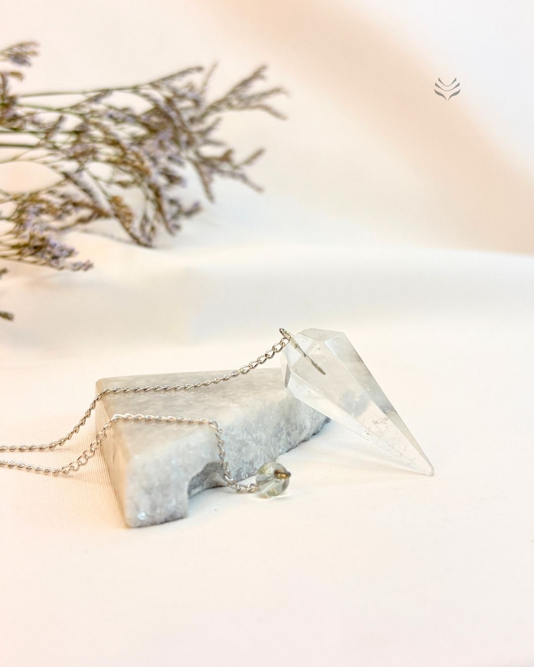 Crystal Pendulum- Clear Quartz