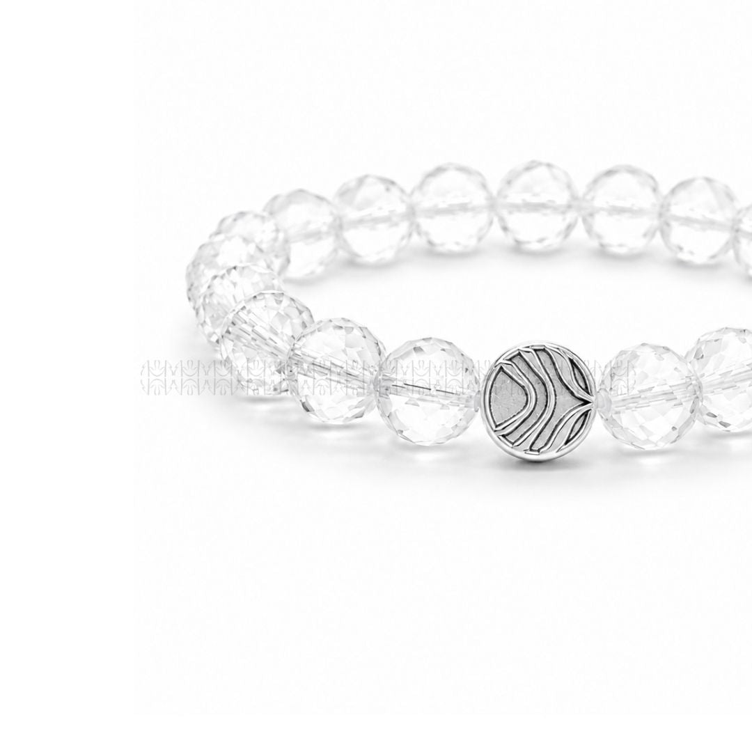 Master Manifestor Clear Quartz Bracelet 96 Crystal Bracelet