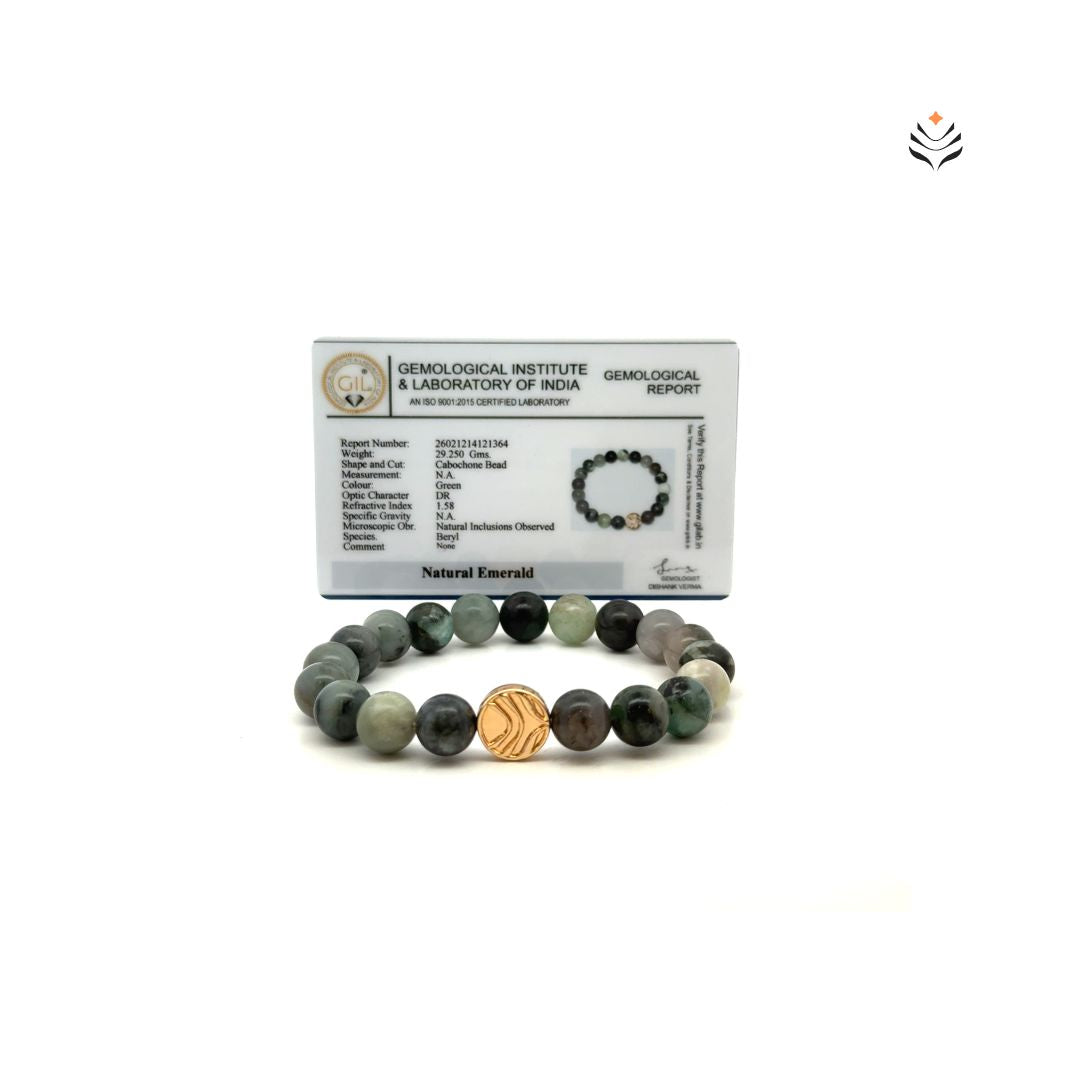 Opportunity & Health Creator Emerald Bracelet