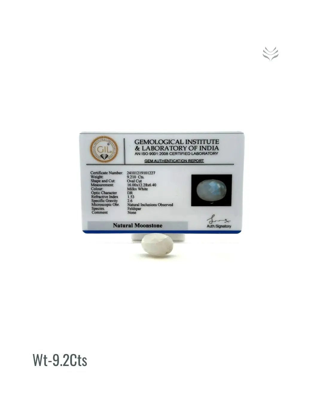 Faceted Moonstone - 9.21 Ct