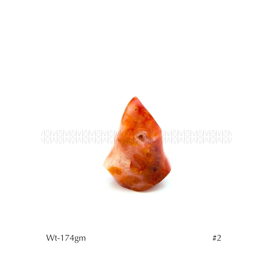 Flame of Power Carnelian – 3rd Edition Crystal Flame
