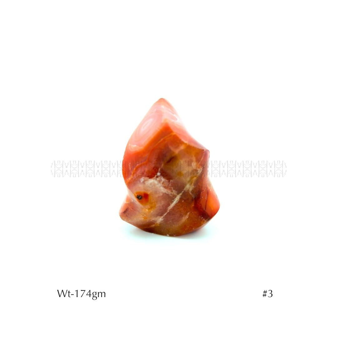 Flame of Power Carnelian – 3rd Edition Crystal Flame