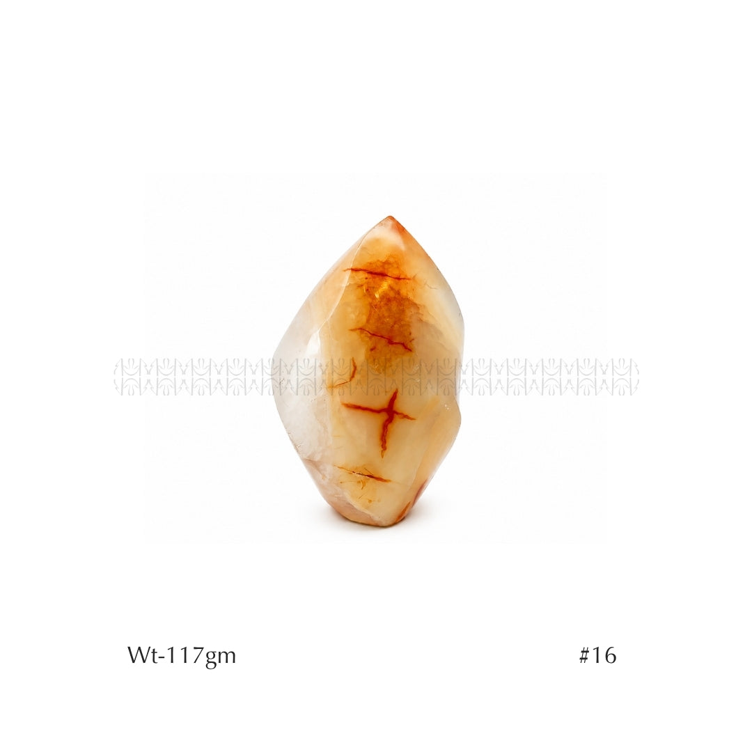 Flame of Power Carnelian – 3rd Edition Crystal Flame
