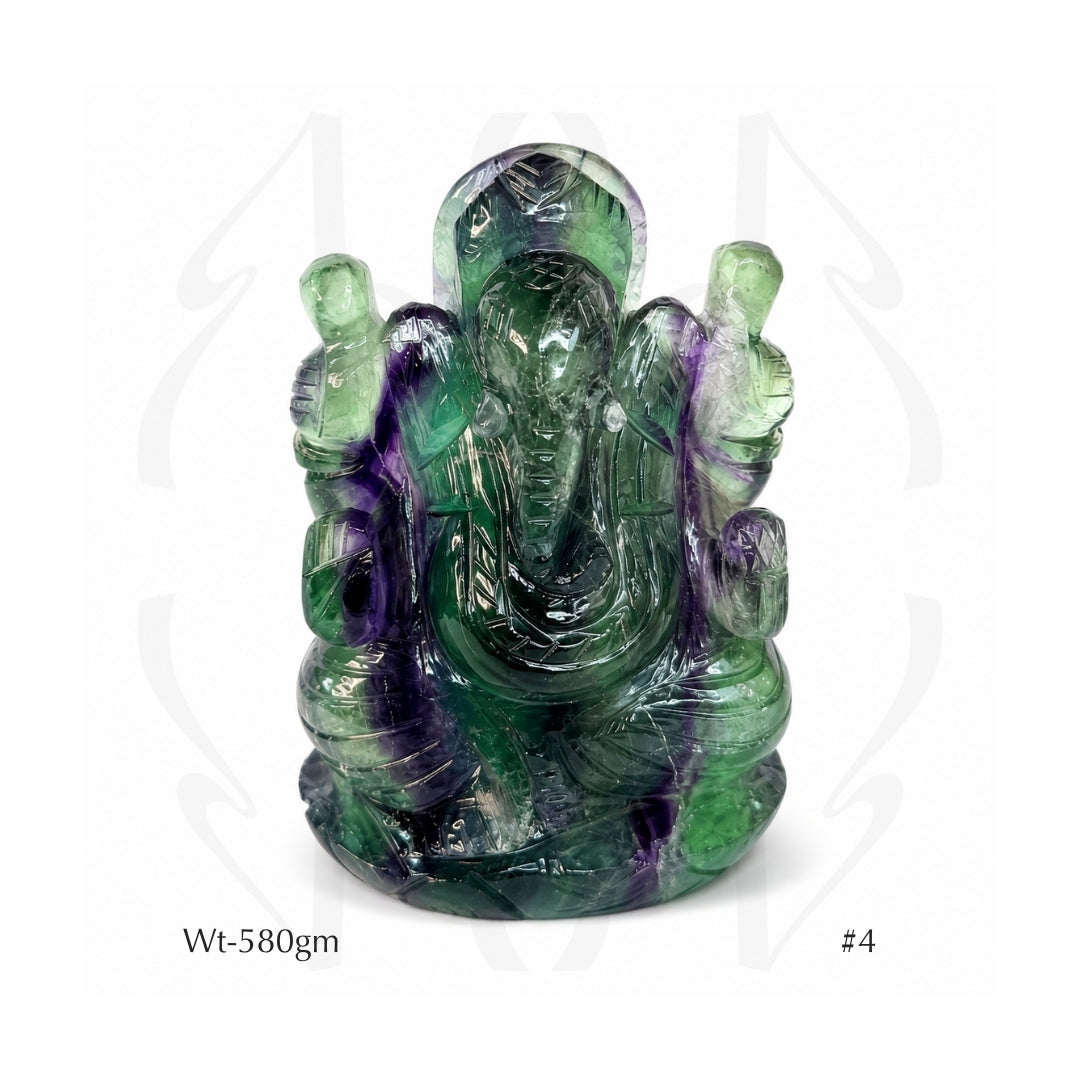 Fluorite Ganesha