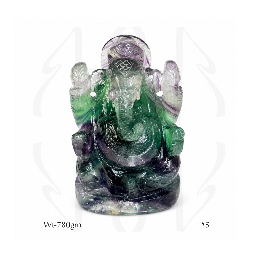 Fluorite Ganesha