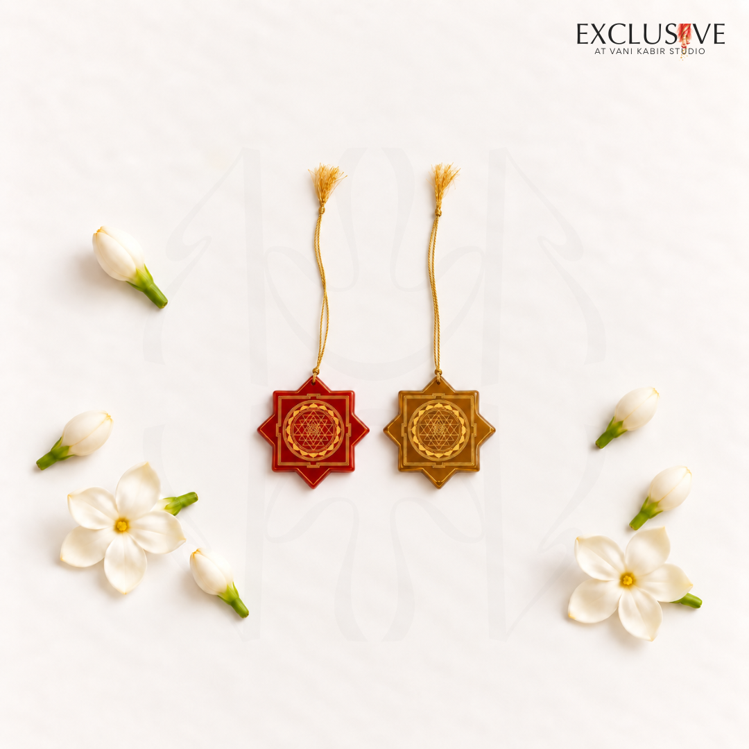 Glass Shree Yantra