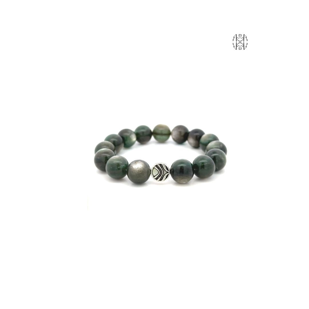 Anxiety Regulator Green Lepidolite Bracelet
