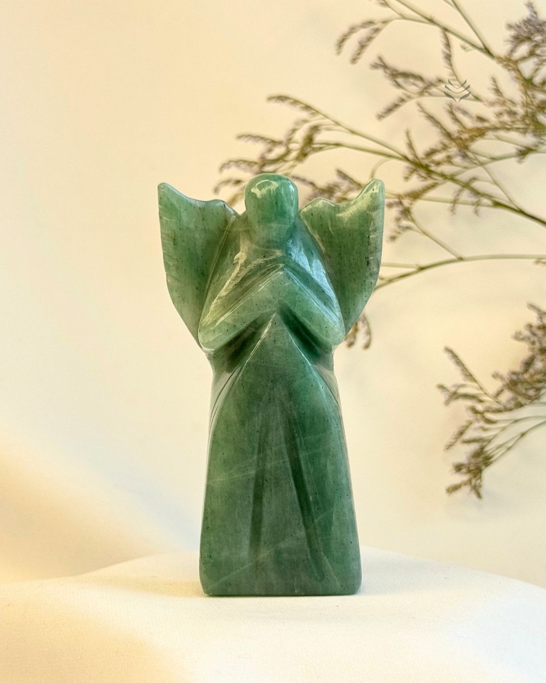 Drop Your Worry - Green Jade Angel