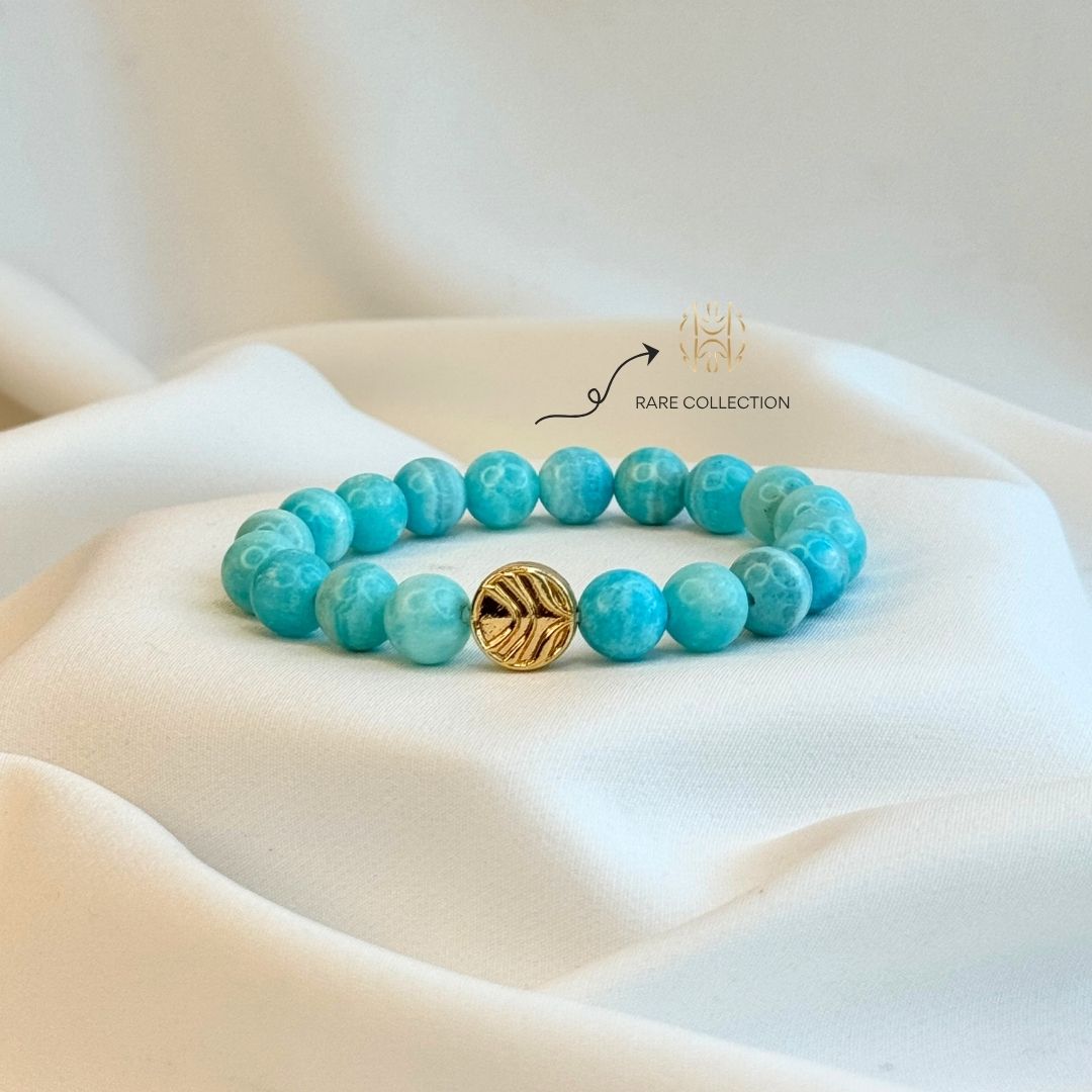 Release Karmic Trauma - Hemimorphite Bracelet