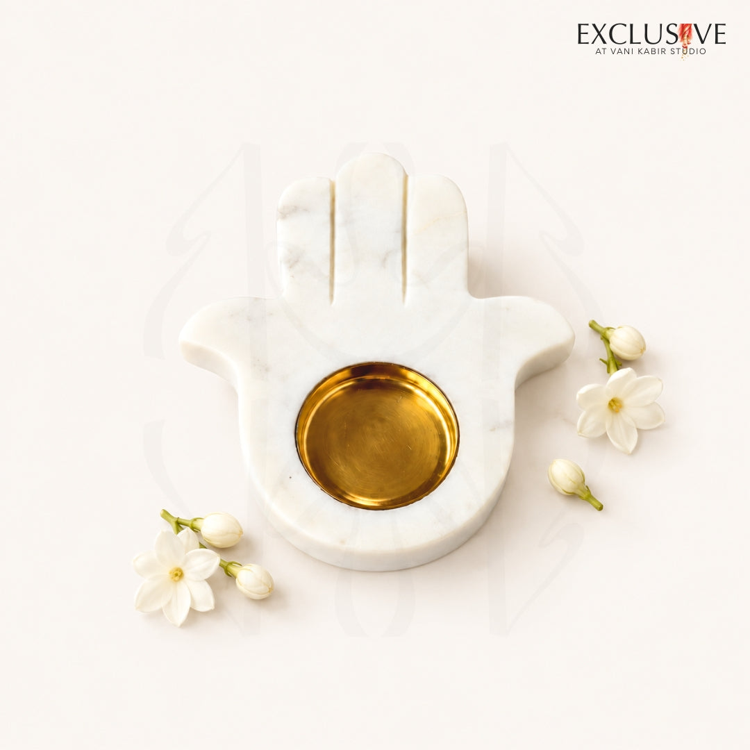 Hamsa Tea Light Holder
