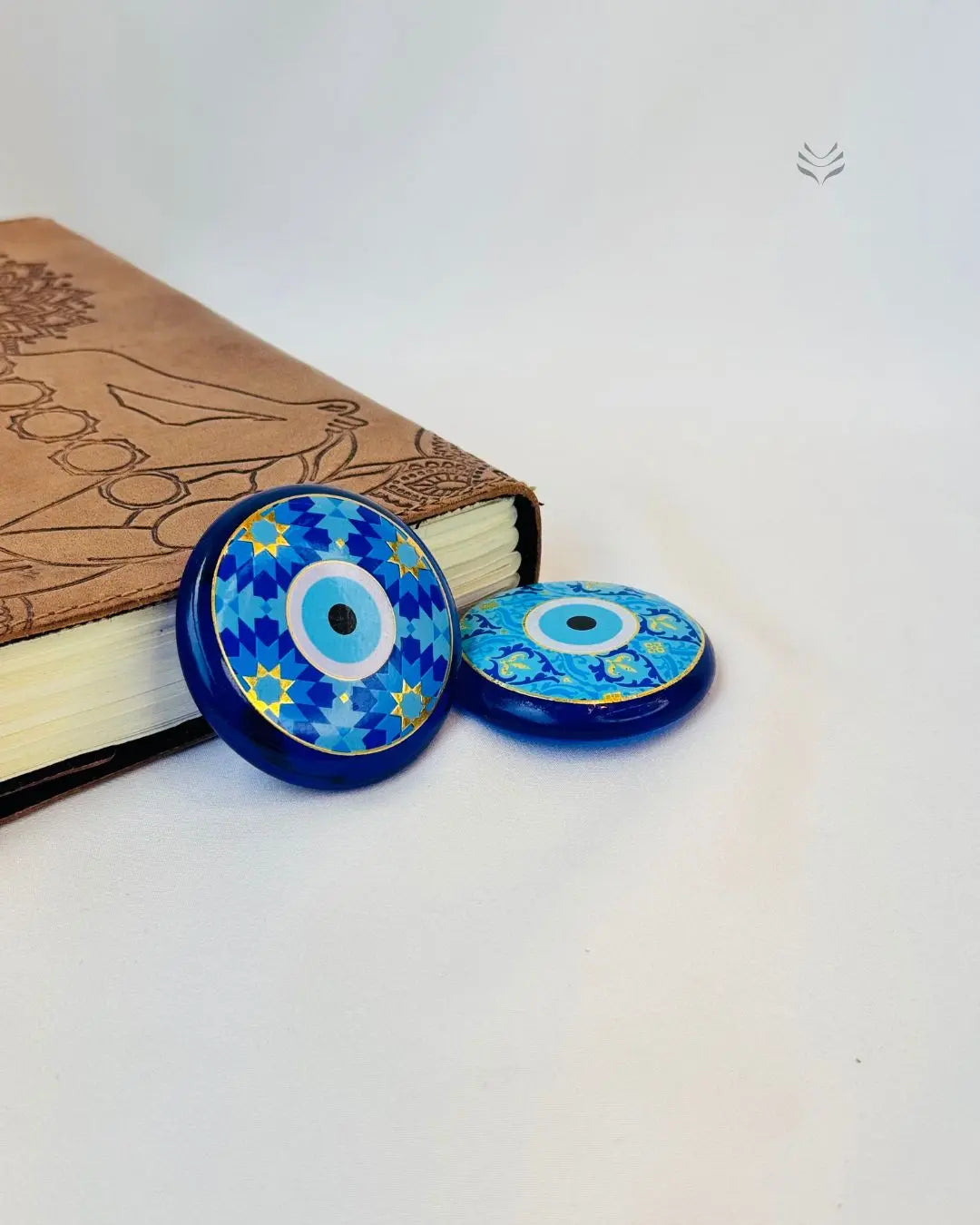 Hand Painted Evil Eye Magnet – Monastery Blessing