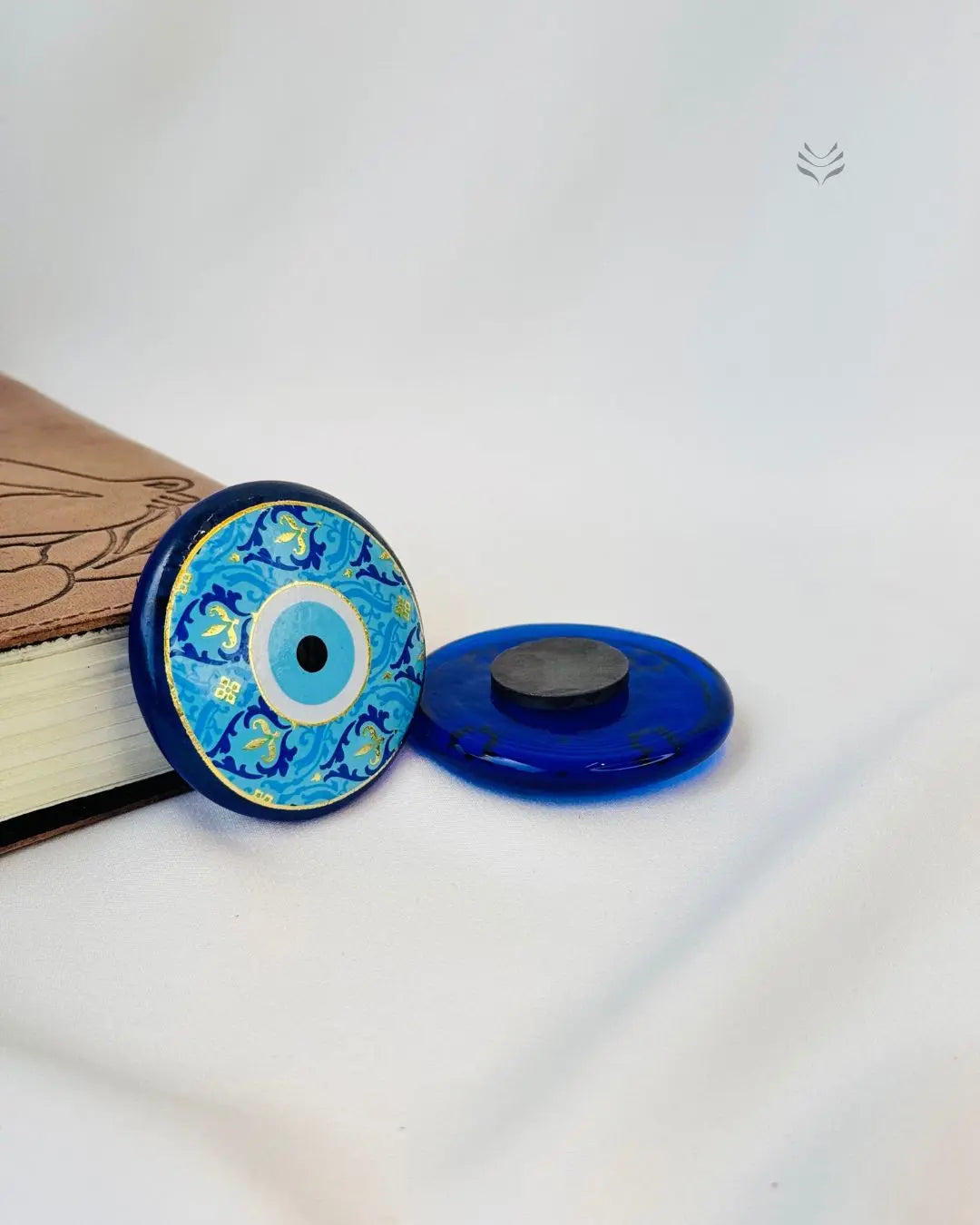 Hand Painted Evil Eye Magnet – Monastery Blessing