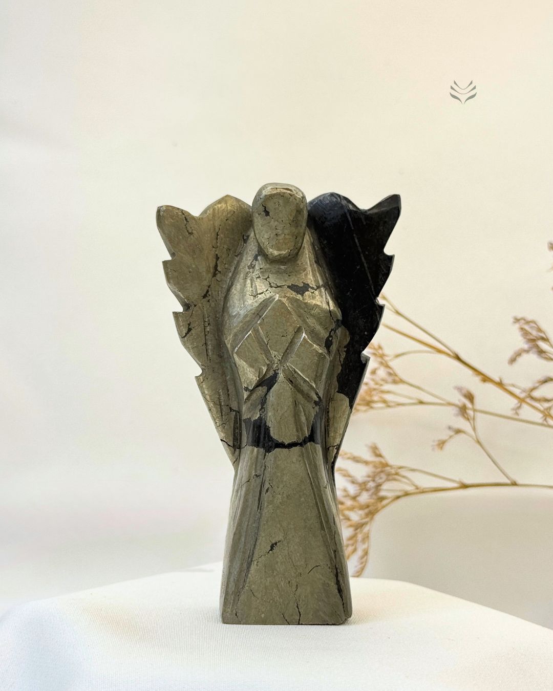 Light-Coded Iron Pyrite Angel