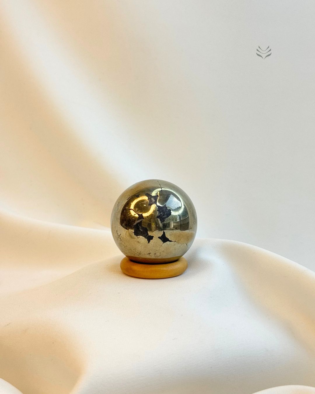 Wealth Attractor - Iron Pyrite Sphere