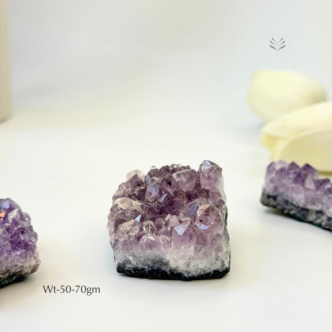 Calm In Your Palm Amethyst Cluster