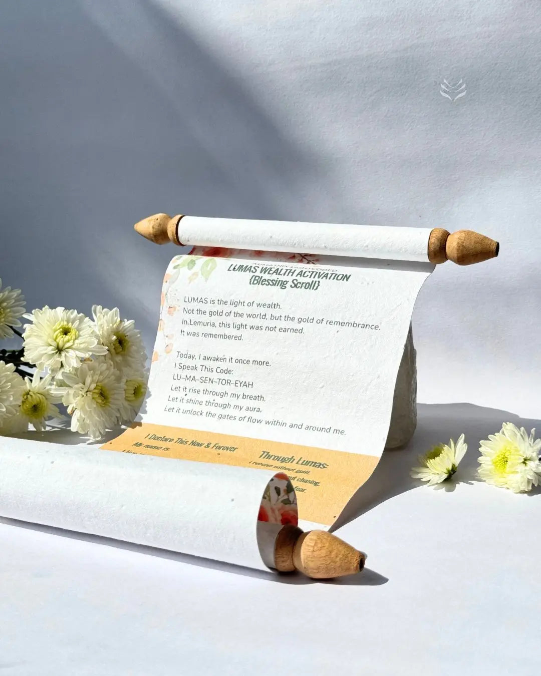 LUMAS Blessing Scroll – The Wealth Code