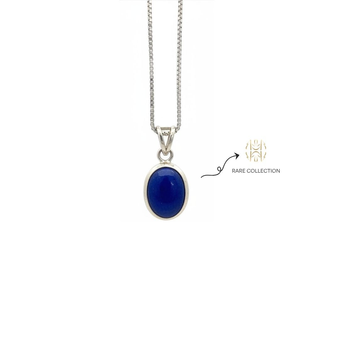 Lapis Lazuli Silver Pendant