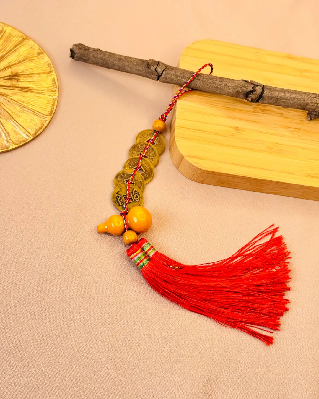 Light-Coded 5 Guardian of Health Chinese Wu Lou Coins