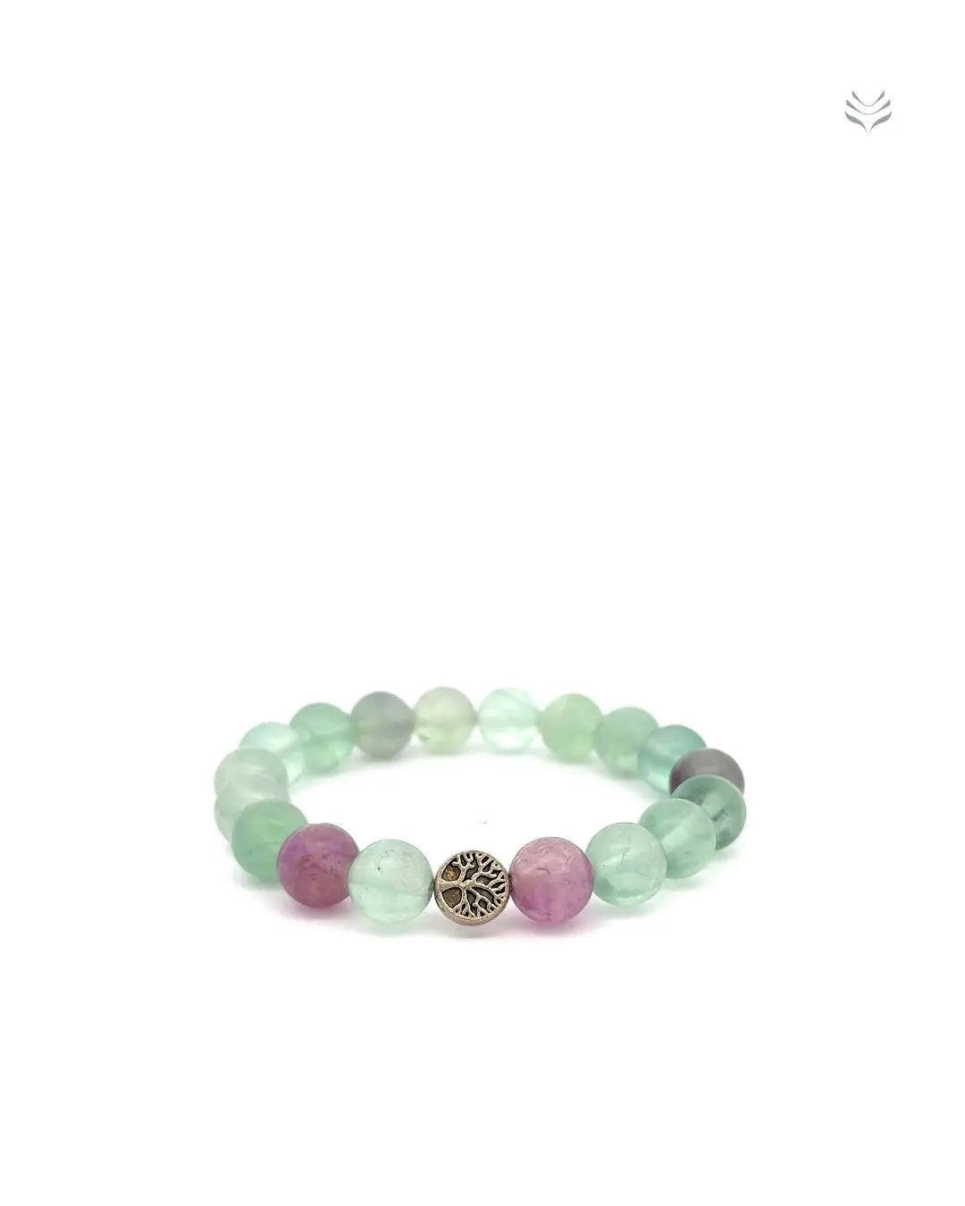 Light-Coded Addiction Free Fluorite Bracelet